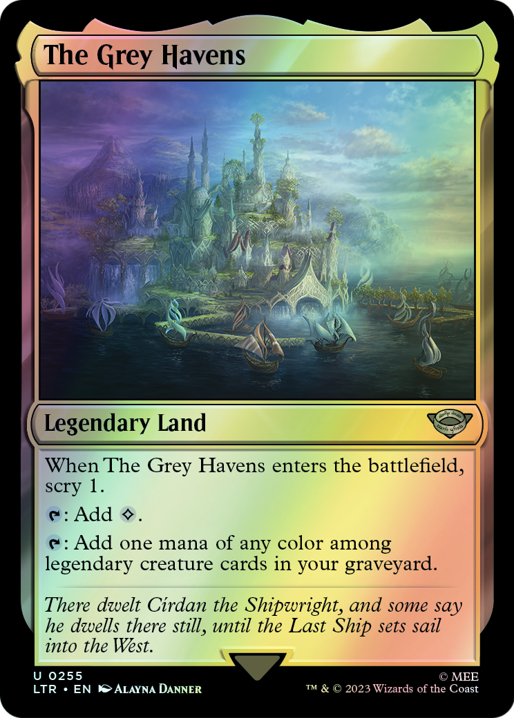 The Grey Havens (LTR) #255 [EN/F] s/o