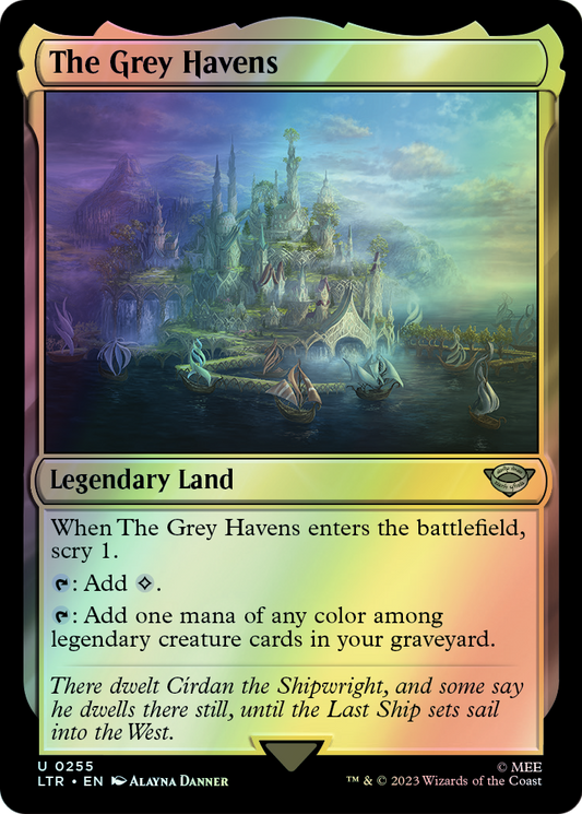 The Grey Havens (LTR) #255 [EN/F] s/o