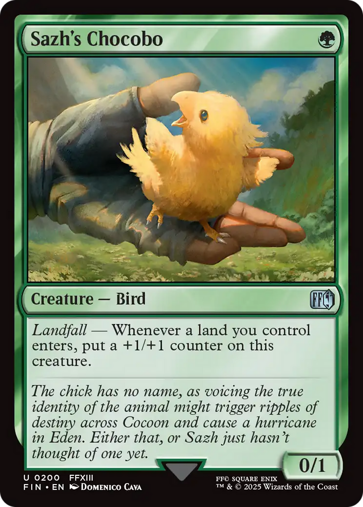 Sazh's Chocobo (FIN) #200 [EN/N]