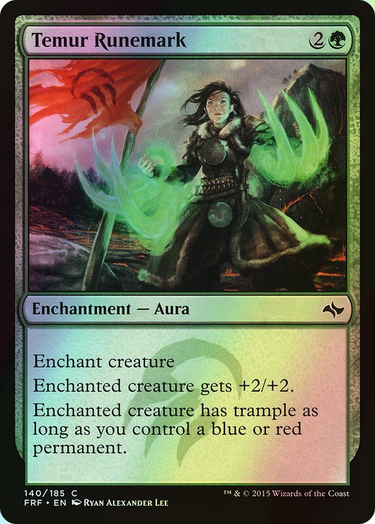 Temur Runemark (FRF) #140 [EN/F]