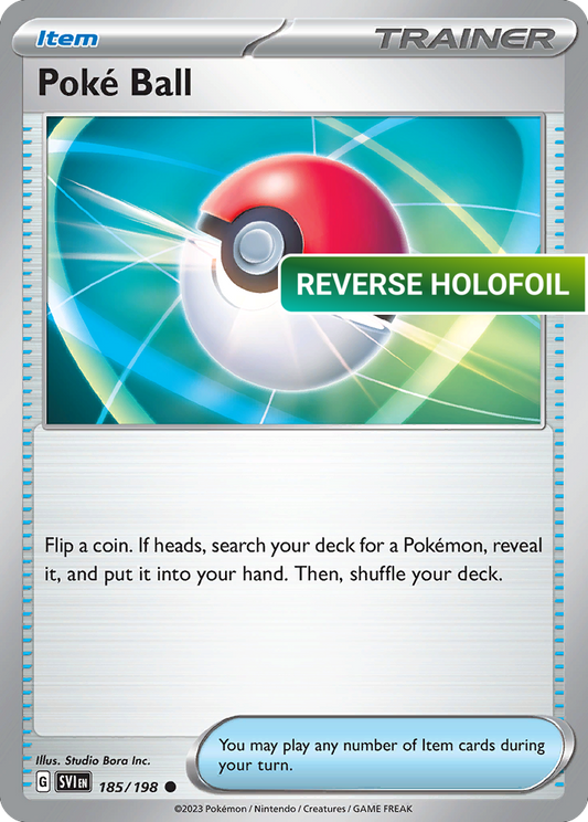 Poke Ball (SVI) #185 [EN/R] s/o
