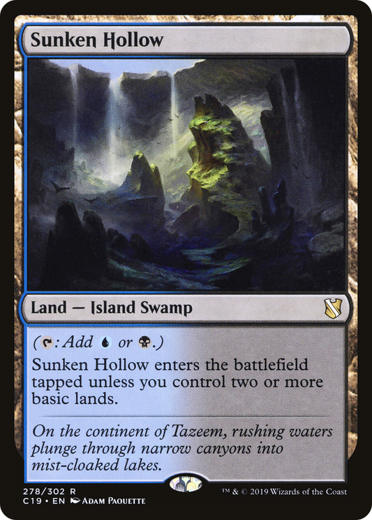 Sunken Hollow (C19) #278 [EN/N] s/o