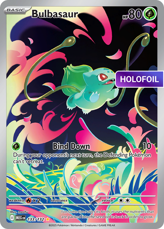 Bulbasaur - 133/132 (MEG) #133 [EN/H] s/o