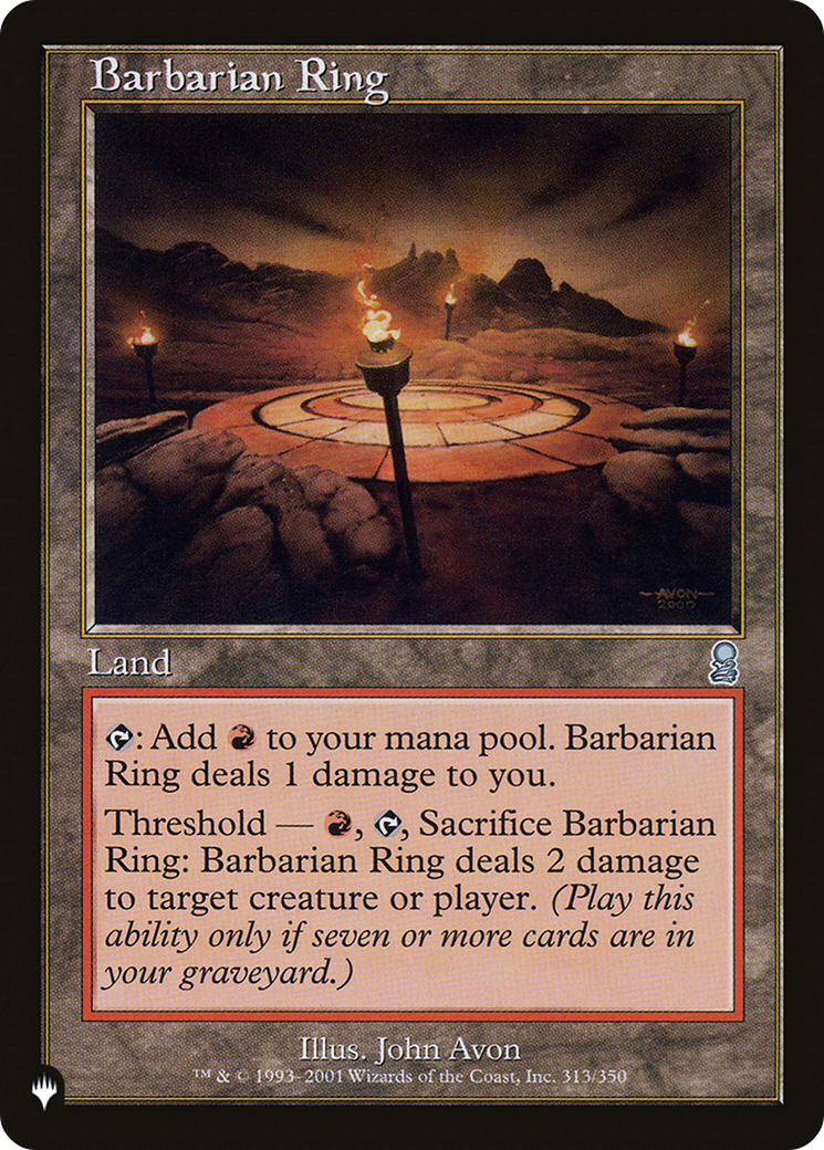 Barbarian Ring (PLST) #ODY-313 [EN/N]