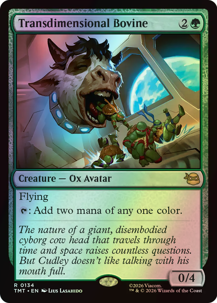Transdimensional Bovine (TMT) #134 [EN/F] s/o