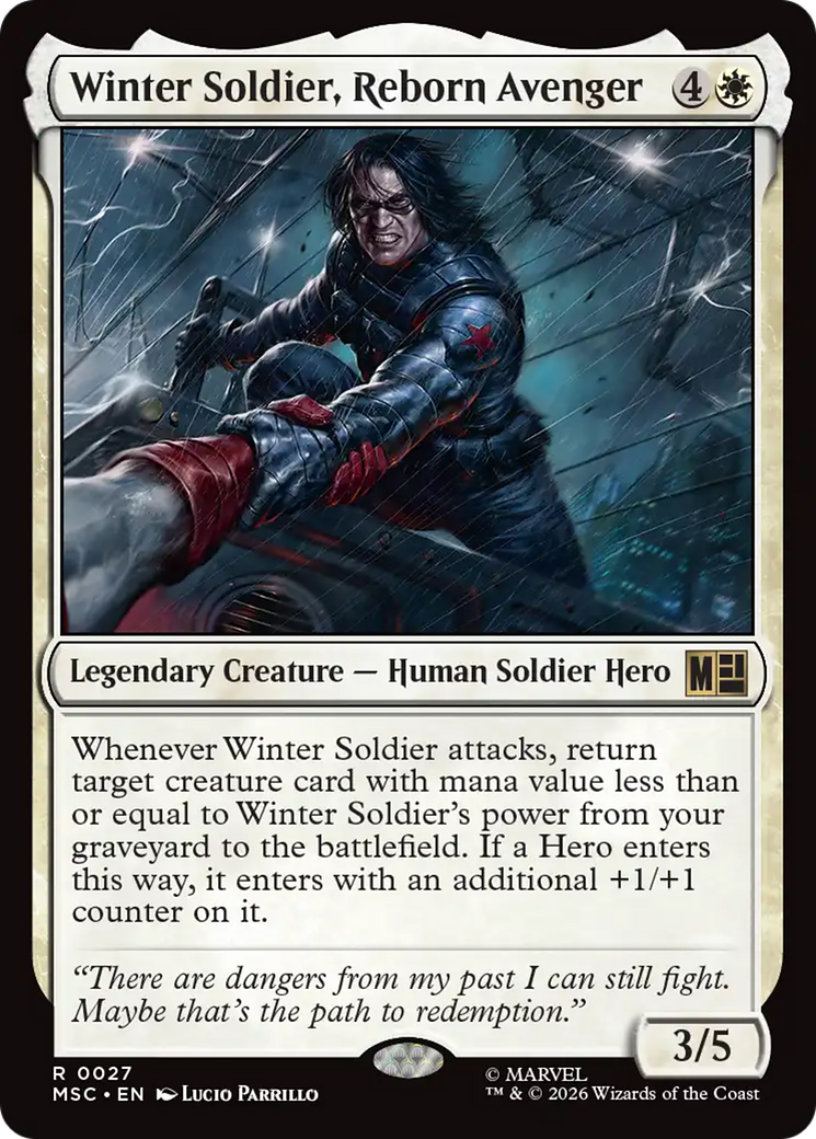 Winter Soldier, Reborn Avenger (MSC) #27 [EN/N]