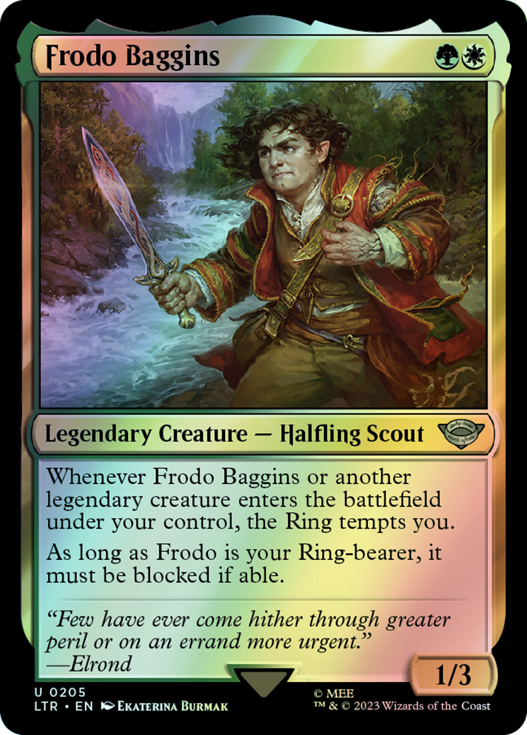 Frodo Baggins (LTR) #205 [EN/F]