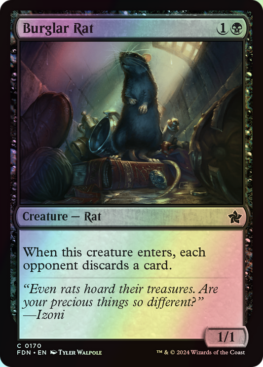 Burglar Rat (FDN) #170 [EN/F]
