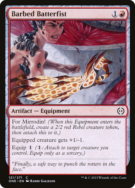 Barbed Batterfist (ONE) #121 [EN/N]