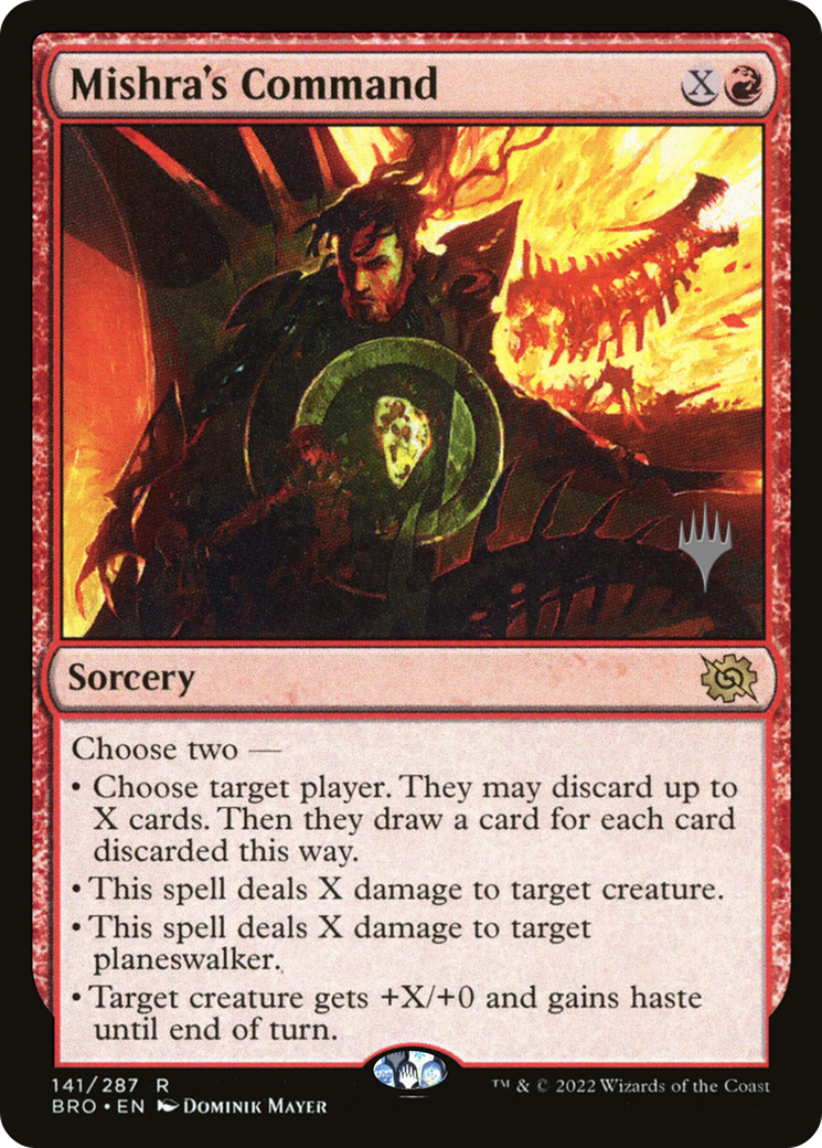 Mishra's Command (PBRO) #141p [EN/N] s/o