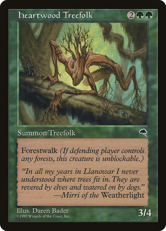 Heartwood Treefolk (TMP) #233 [EN/N]