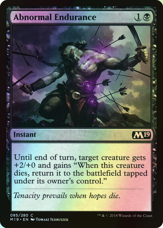Abnormal Endurance (M19) #85 [EN/F]