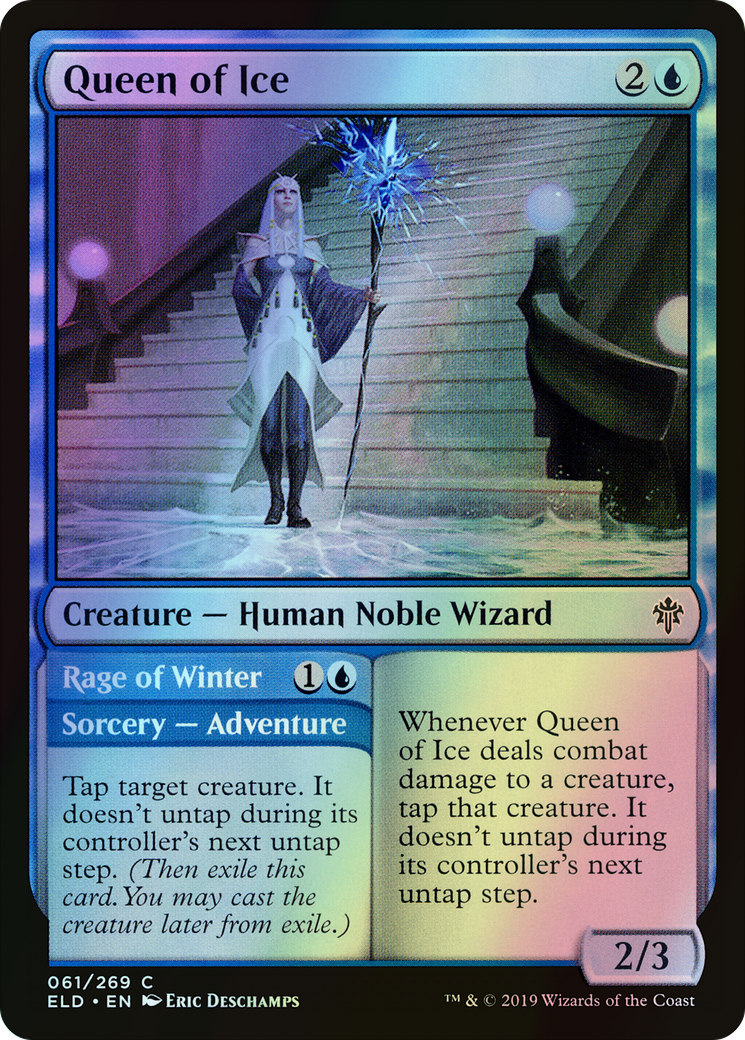 Queen of Ice // Rage of Winter (ELD) #61 [EN/F]