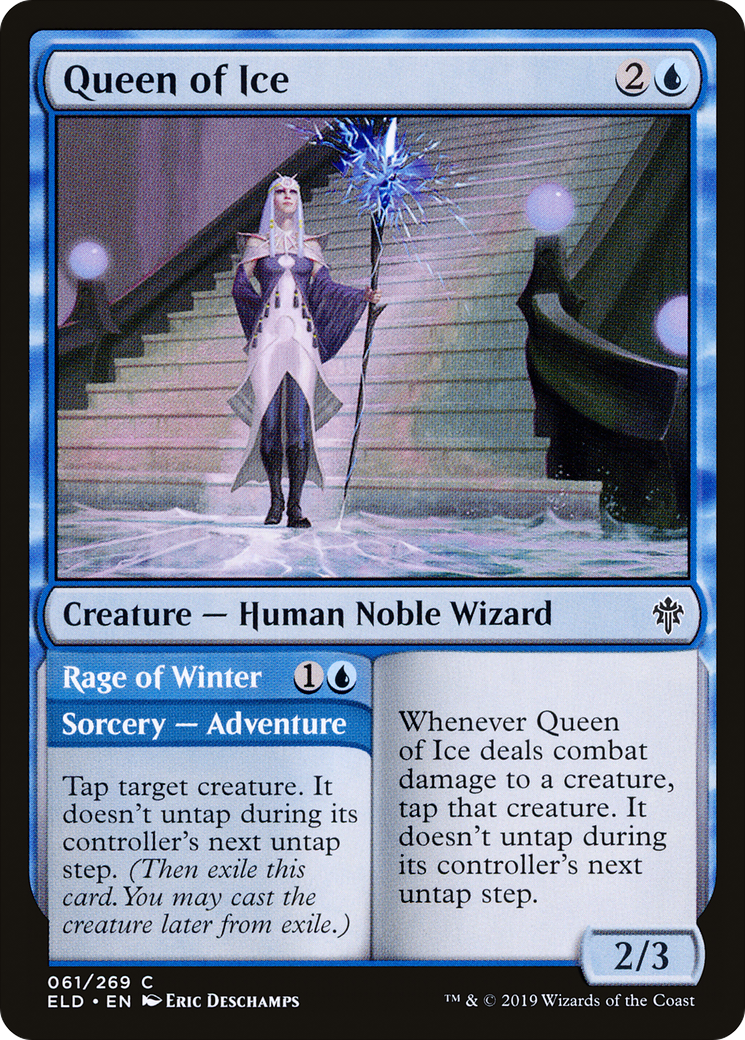 Queen of Ice // Rage of Winter (ELD) #61 [EN/N] s/o