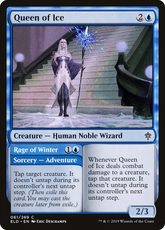Queen of Ice // Rage of Winter (ELD) #61 [EN/N] s/o