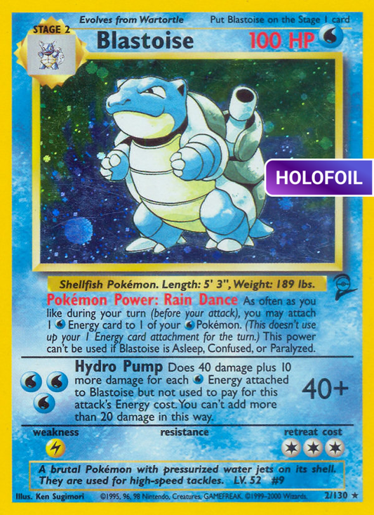 Blastoise (B2) #002 [EN/H]