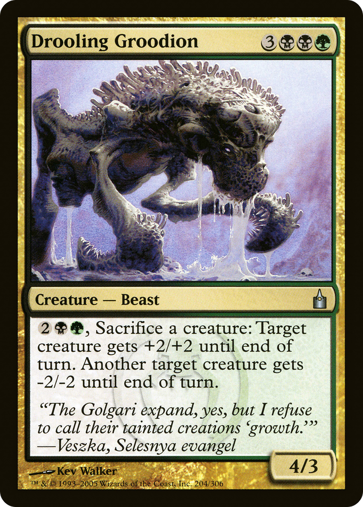 Drooling Groodion (RAV) #204 [EN/N]