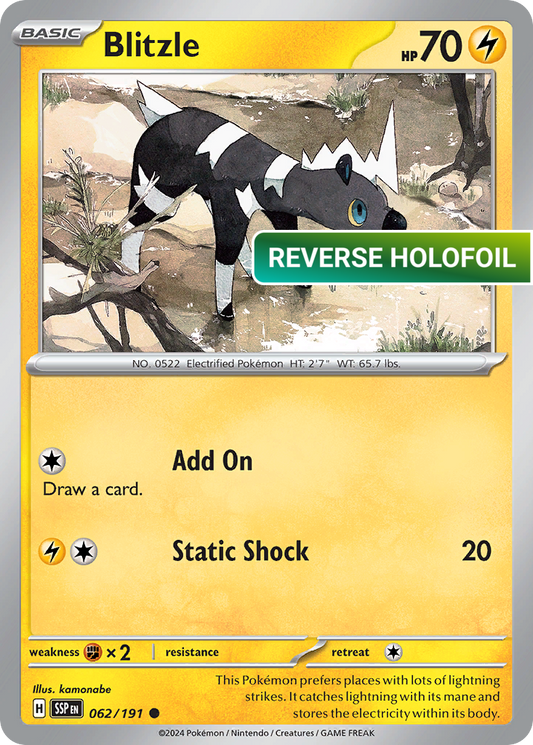 Blitzle (SSP) #62 [EN/R]