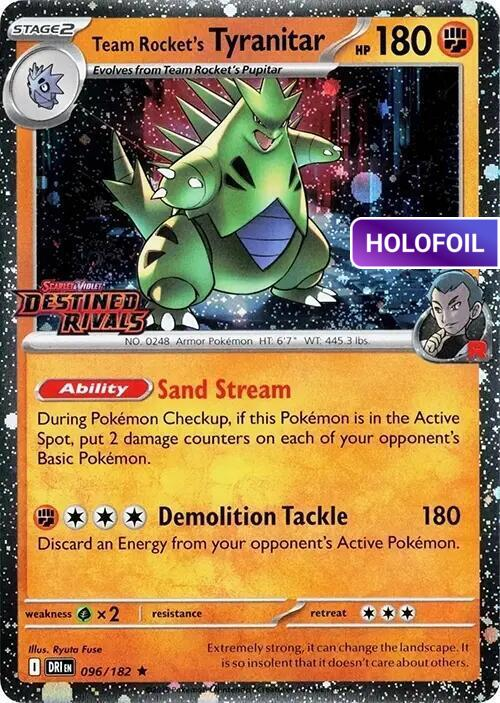 Team Rocket's Tyranitar (Prerelease) (MCAP) #096_V2 [EN/H]