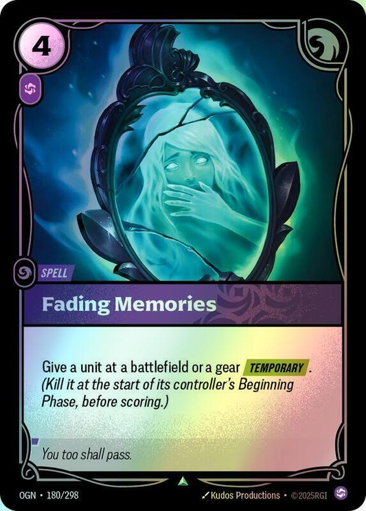 Fading Memories (OGN) #180 [EN/F]