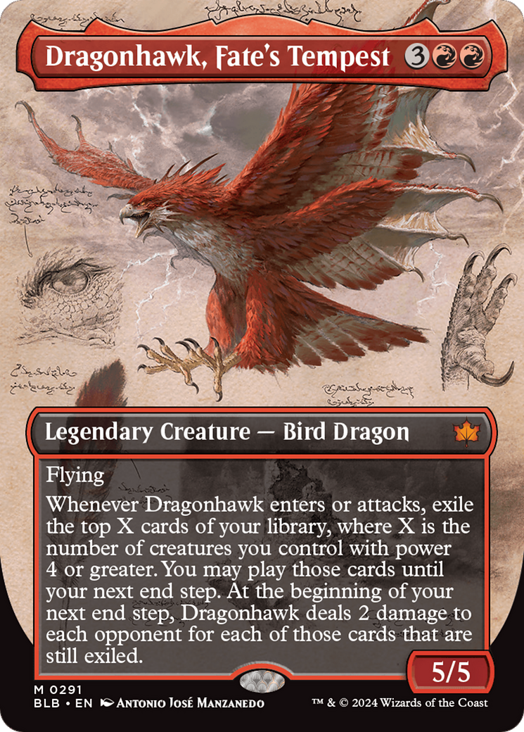 Dragonhawk, Fate's Tempest (BLB) #291 [EN/N] s/o