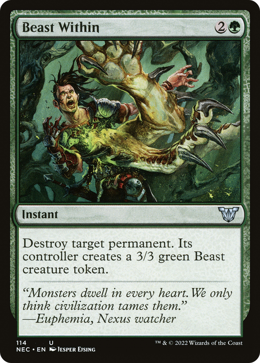 Beast Within (NEC) #114 [EN/N] s/o