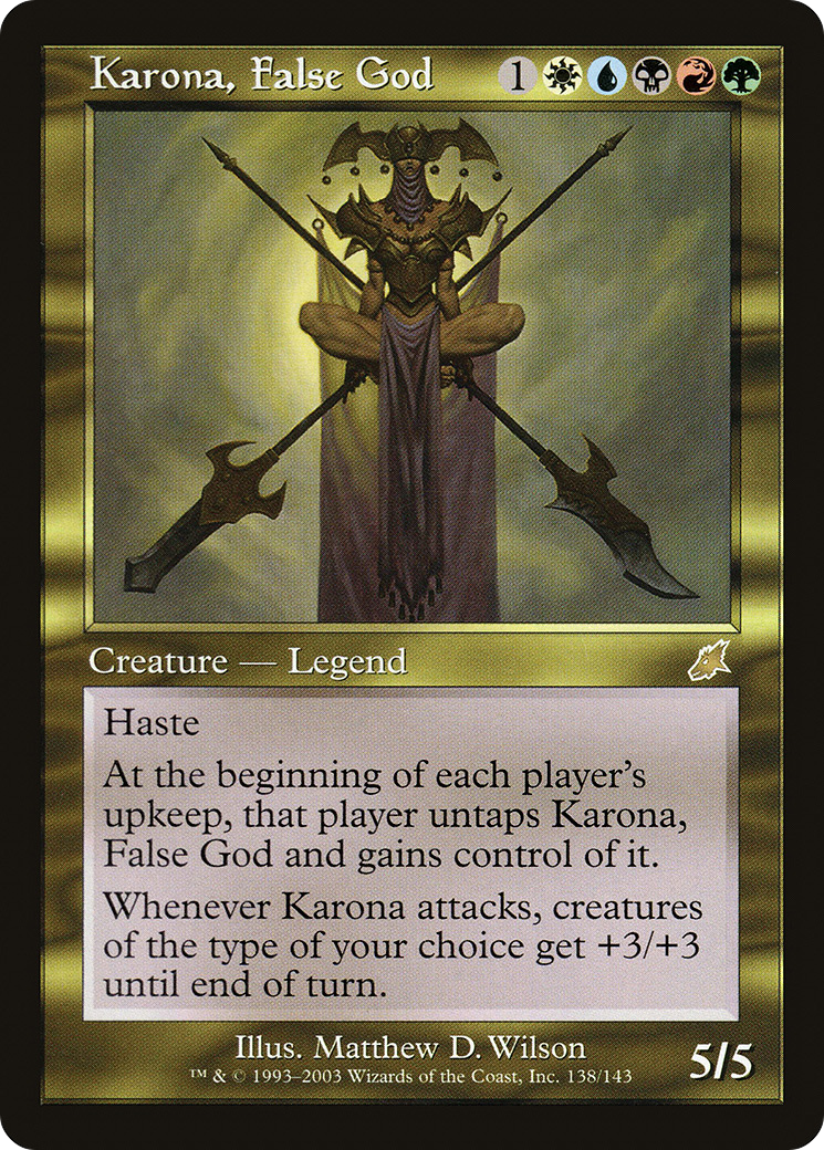 Karona, False God (SCG) #138 [EN/N]