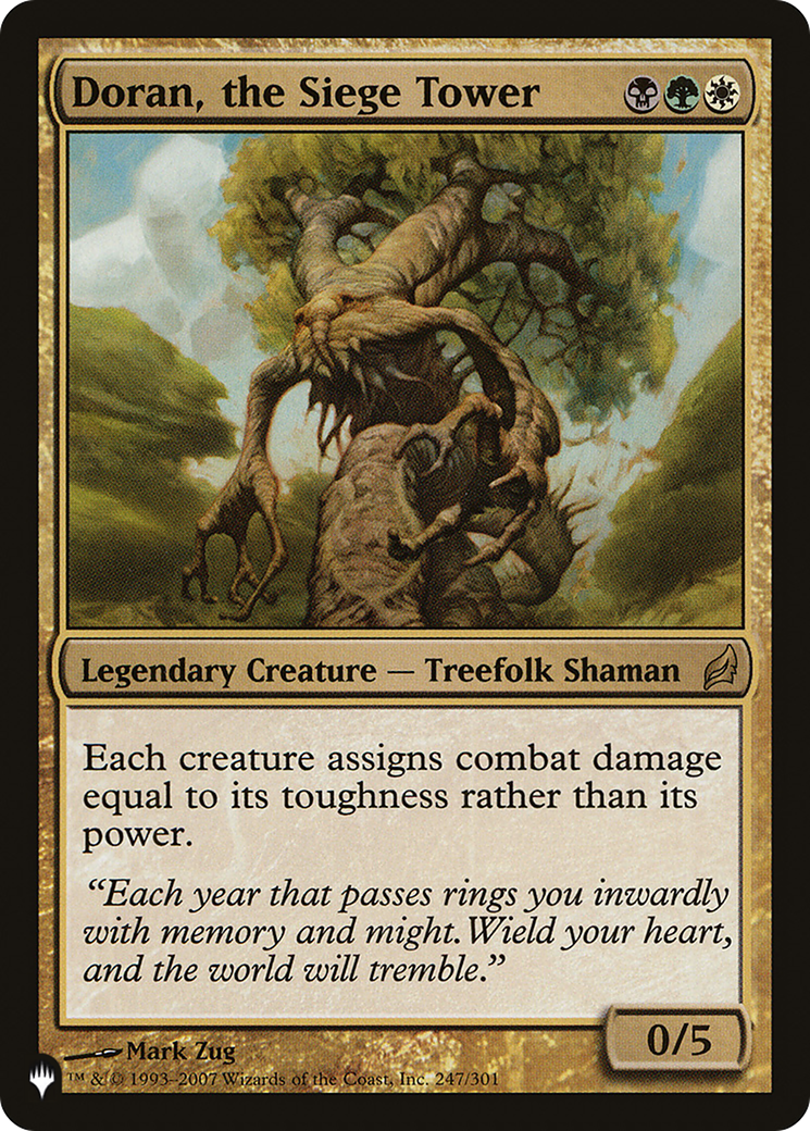 Doran, the Siege Tower (PLST) #LRW-247 [EN/N]