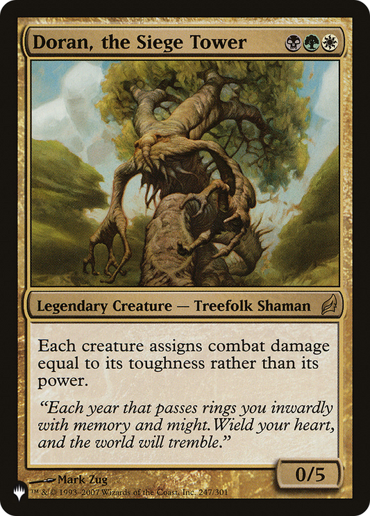 Doran, the Siege Tower (PLST) #LRW-247 [EN/N]