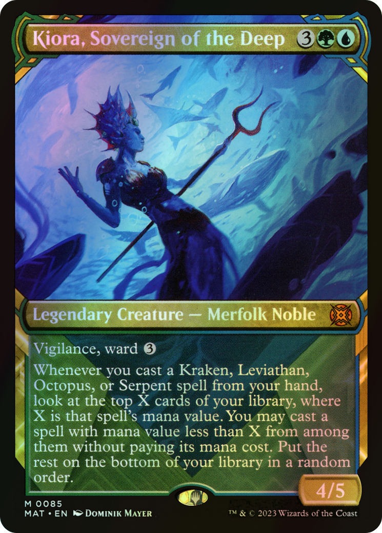 Kiora, Sovereign of the Deep (MAT) #85 [EN/F]