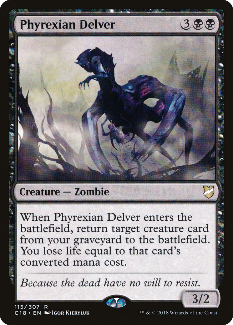 Phyrexian Delver (C18) #115 [EN/N] s/o