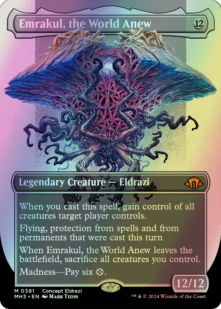 Emrakul, the World Anew (MH3) #381 [EN/F] s/o