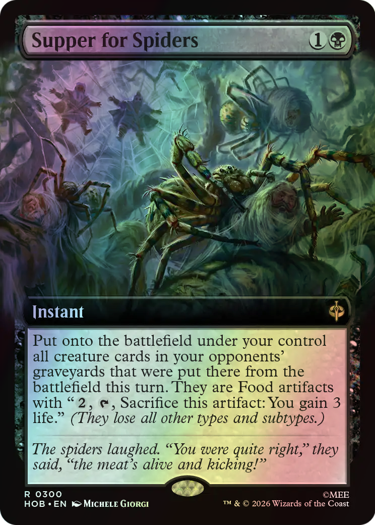 Supper for Spiders (HOB) #300 [EN/F]