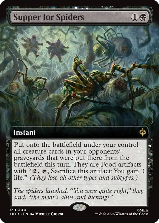 Supper for Spiders (HOB) #300 [EN/N]