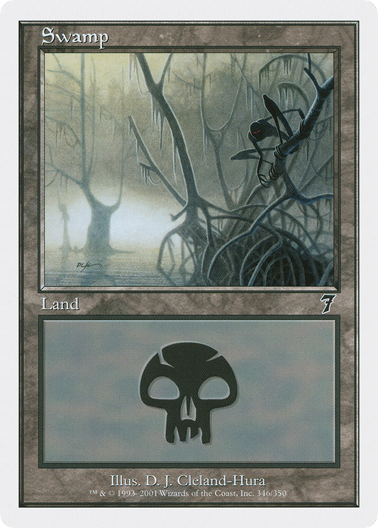 Swamp (7ED) #346 [EN/N]