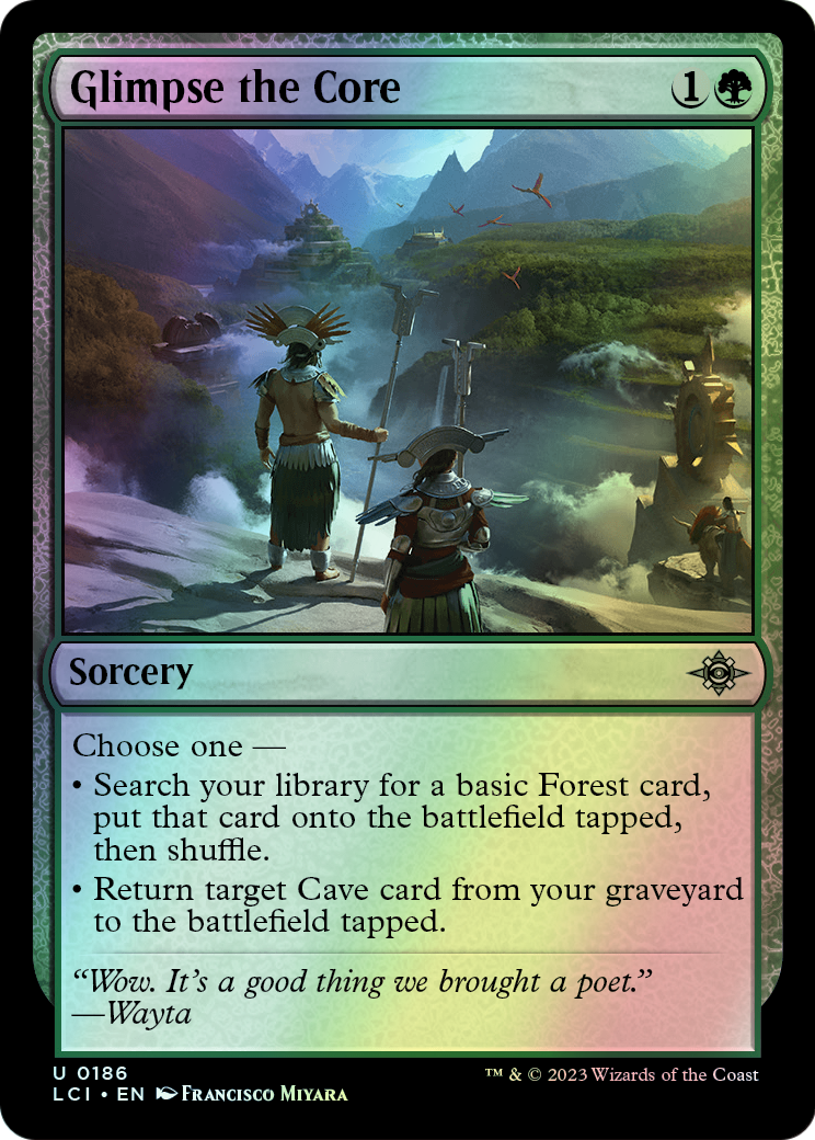 Glimpse the Core (LCI) #186 [EN/F]