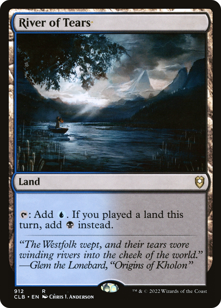 River of Tears (CLB) #912 [EN/N] s/o
