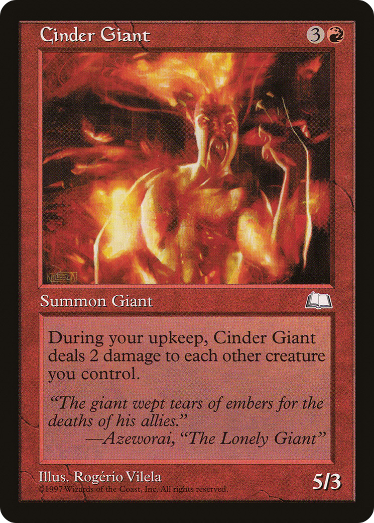 Cinder Giant (WTH) #93 [EN/N] s/o