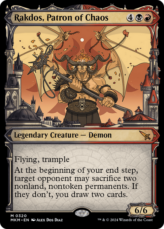 Rakdos, Patron of Chaos (MKM) #320 [EN/N] s/o