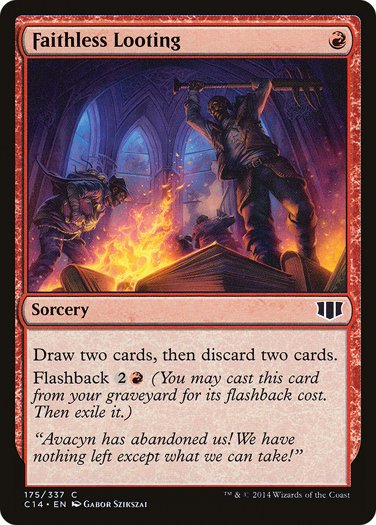 Faithless Looting (C14) #175 [EN/N]