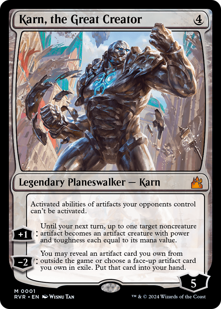 Karn, the Great Creator (RVR) #1 [EN/N] s/o