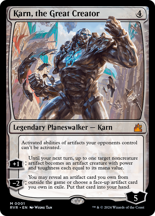 Karn, the Great Creator (RVR) #1 [EN/N] s/o