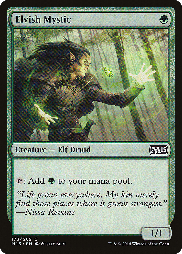 Elvish Mystic (M15) #173 [EN/N] s/o