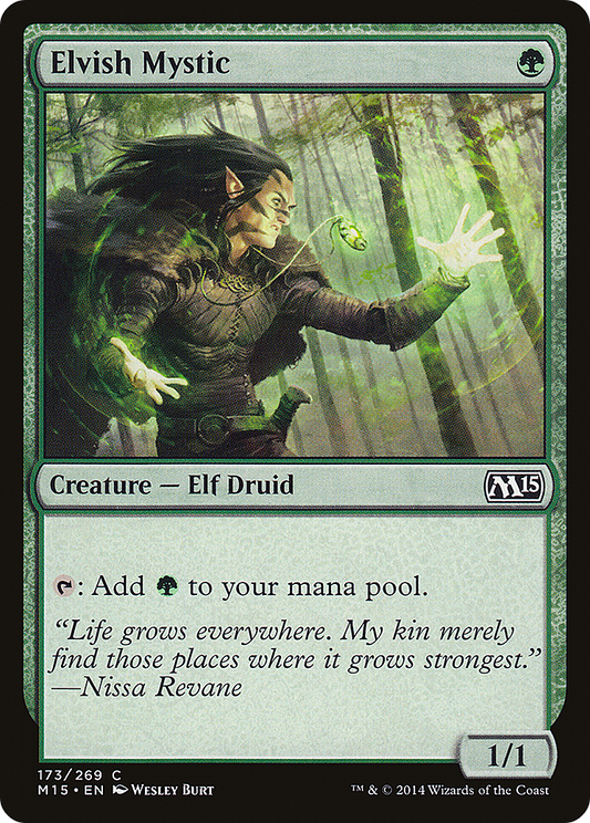 Elvish Mystic (M15) #173 [EN/N] s/o