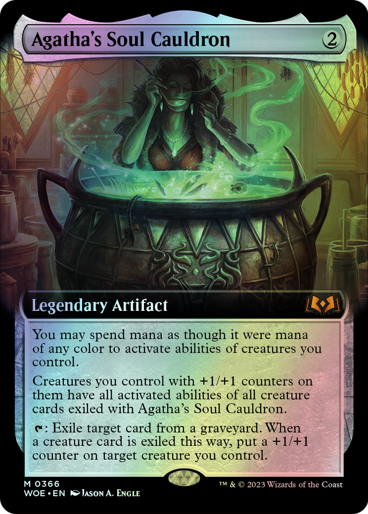 Agatha's Soul Cauldron (WOE) #366 [EN/F] s/o