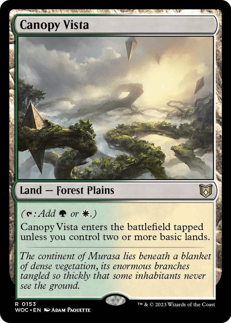Canopy Vista (WOC) #153 [EN/N]