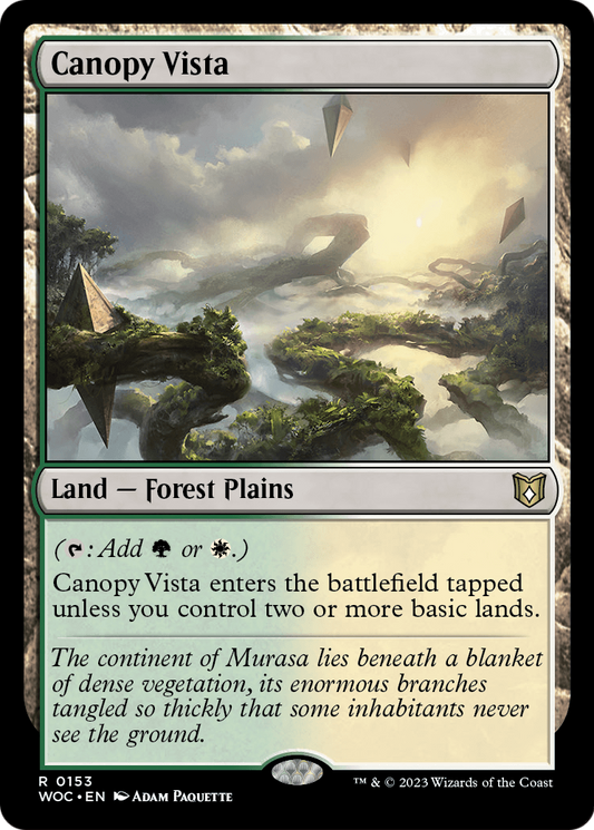 Canopy Vista (WOC) #153 [EN/N]