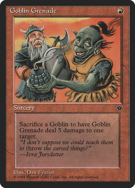Goblin Grenade (FEM) #56b [EN/N] s/o