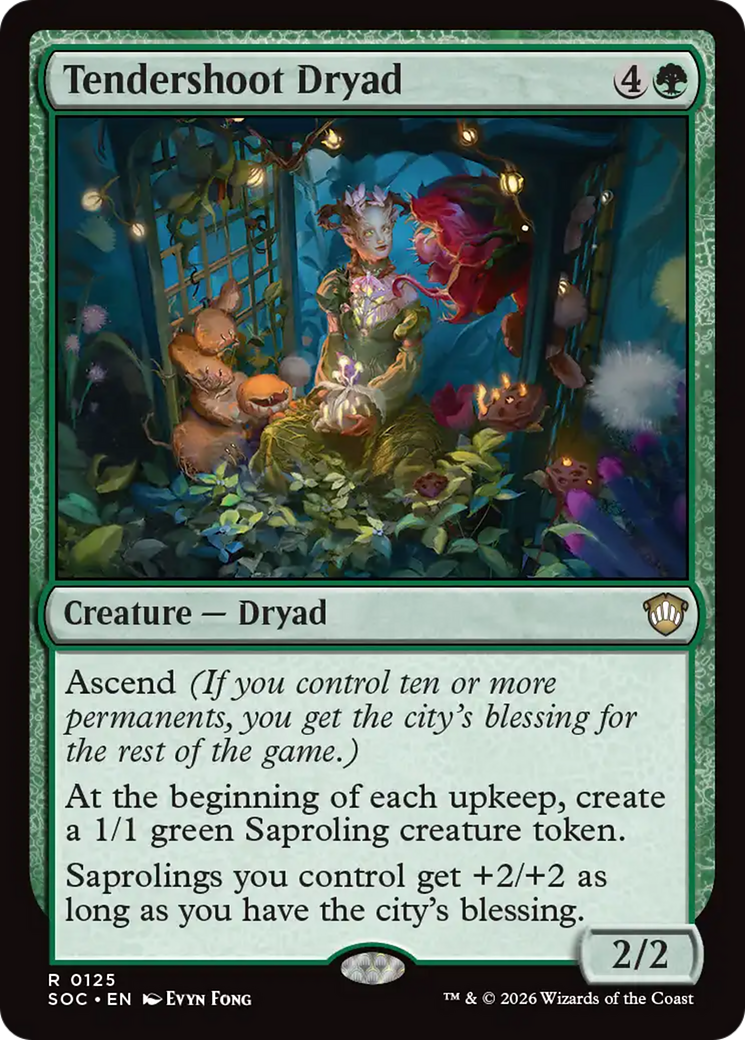Tendershoot Dryad (SOC) #125 [EN/N]