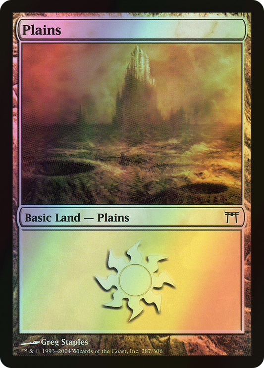Plains (CHK) #287 [EN/F] s/o